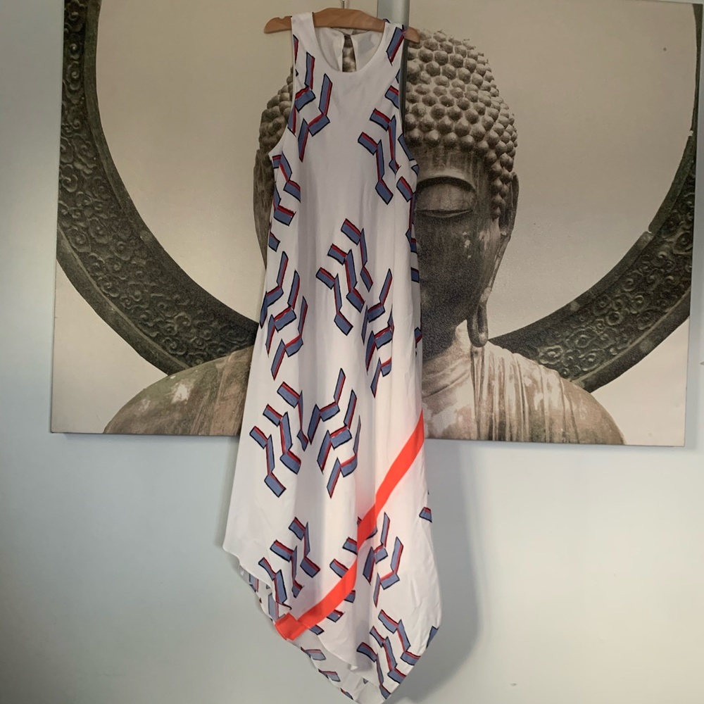 Rachel Roy Asymmetrical scarf dress